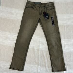 Blu Rock Denim Men's Slim Fit 4-Way Flex Jeans 32X31 Grey Denim Stretch NEW!